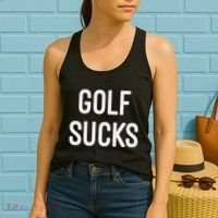 Golf Sucks Women's Tank Top thumb 2