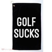 Golf Sucks Golf Towel thumb 0