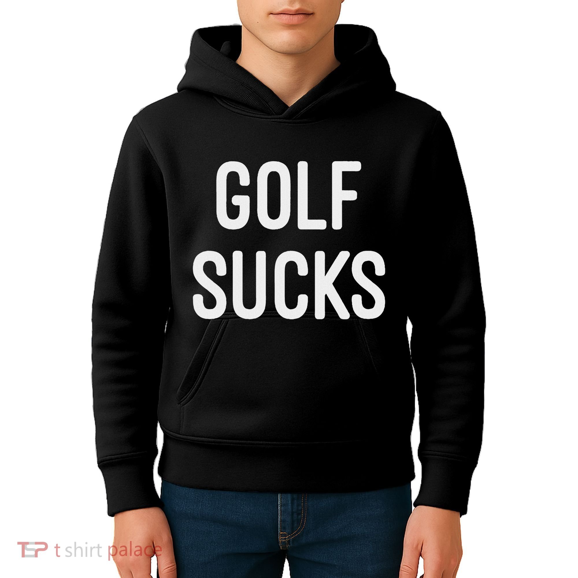Golf Sucks Kids Hoodie