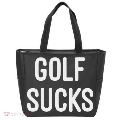 Golf Sucks Tote Bag