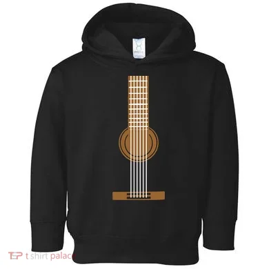 Guitar Strings Toddler Hoodie