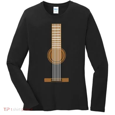 Guitar Strings Women's Long Sleeve Shirt