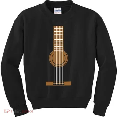 Guitar Strings Kids Sweatshirt