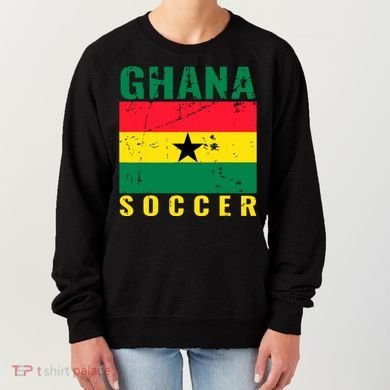 Ghana Soccer Ghana Flag T Women's Sweatshirt