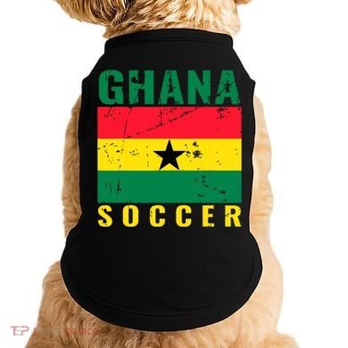 Ghana Soccer Ghana Flag T Doggie Tank