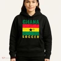 Ghana Soccer Ghana Flag T Hoodie thumb 5