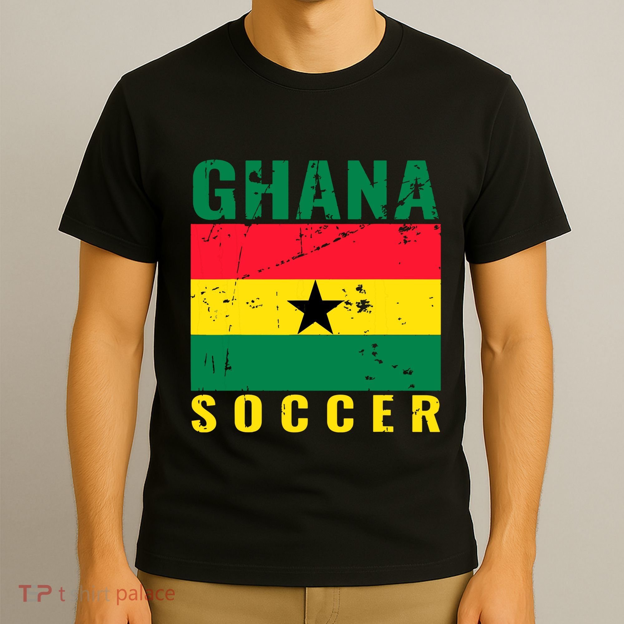 Ghana Soccer Ghana Flag T T-Shirt