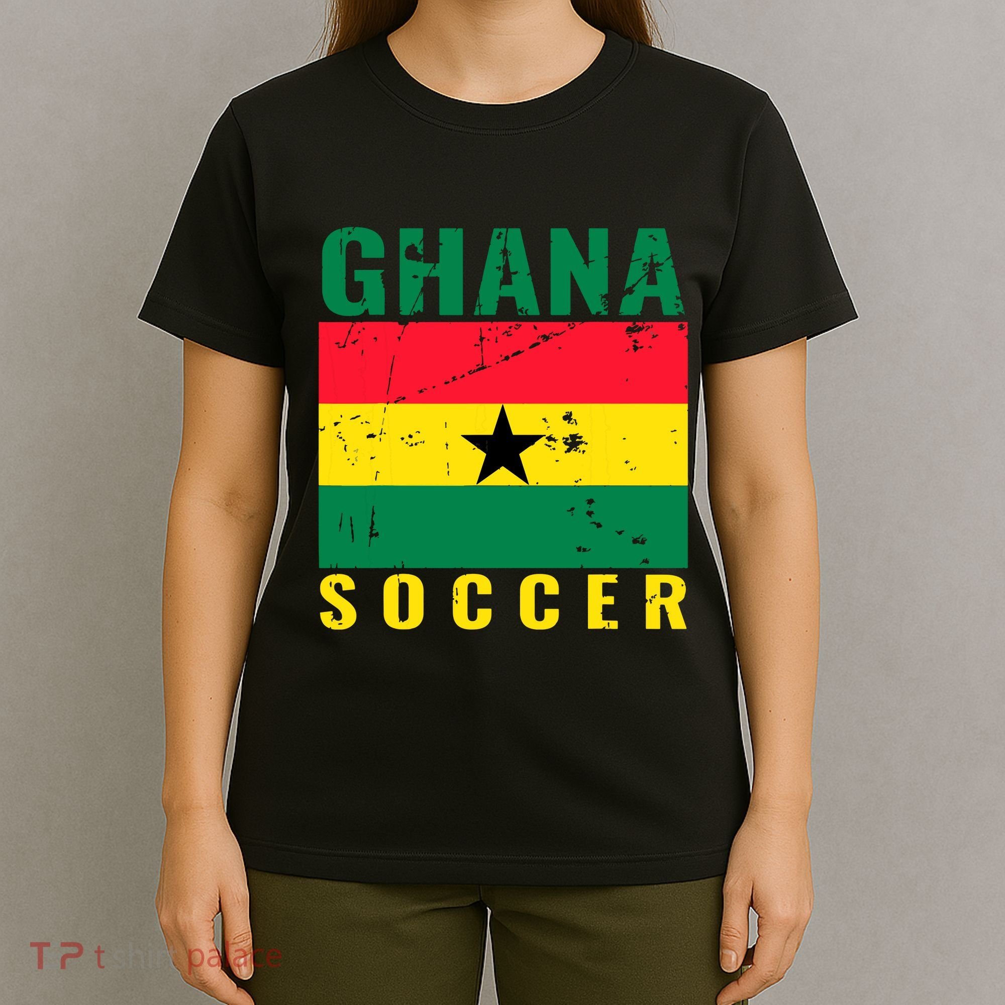 Ghana Soccer Ghana Flag T T-Shirt