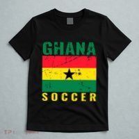 Ghana Soccer Ghana Flag T T-Shirt thumb 5