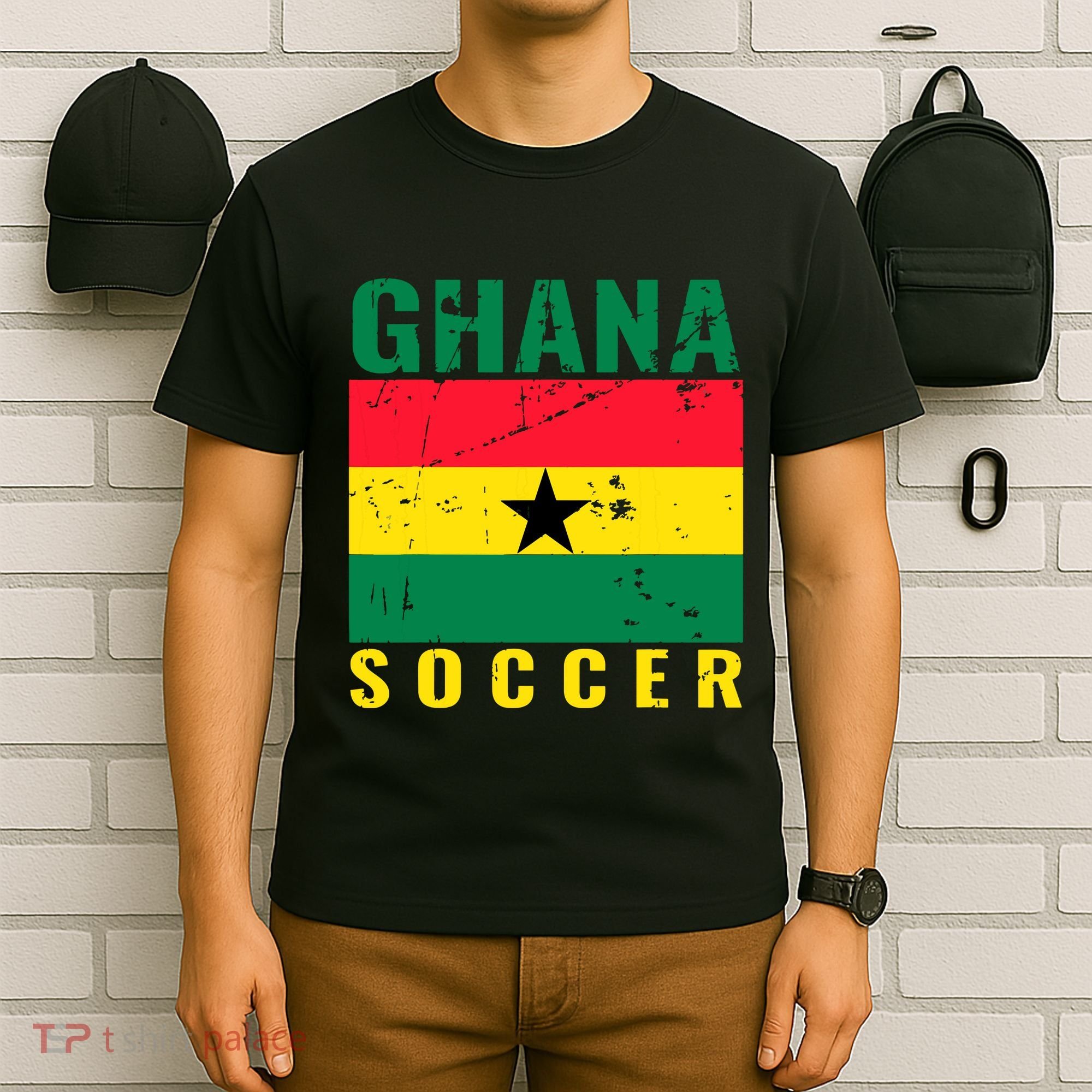 Ghana Soccer Ghana Flag T T-Shirt