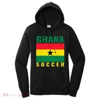 Ghana Soccer Ghana Flag T Women's Hoodie thumb 0