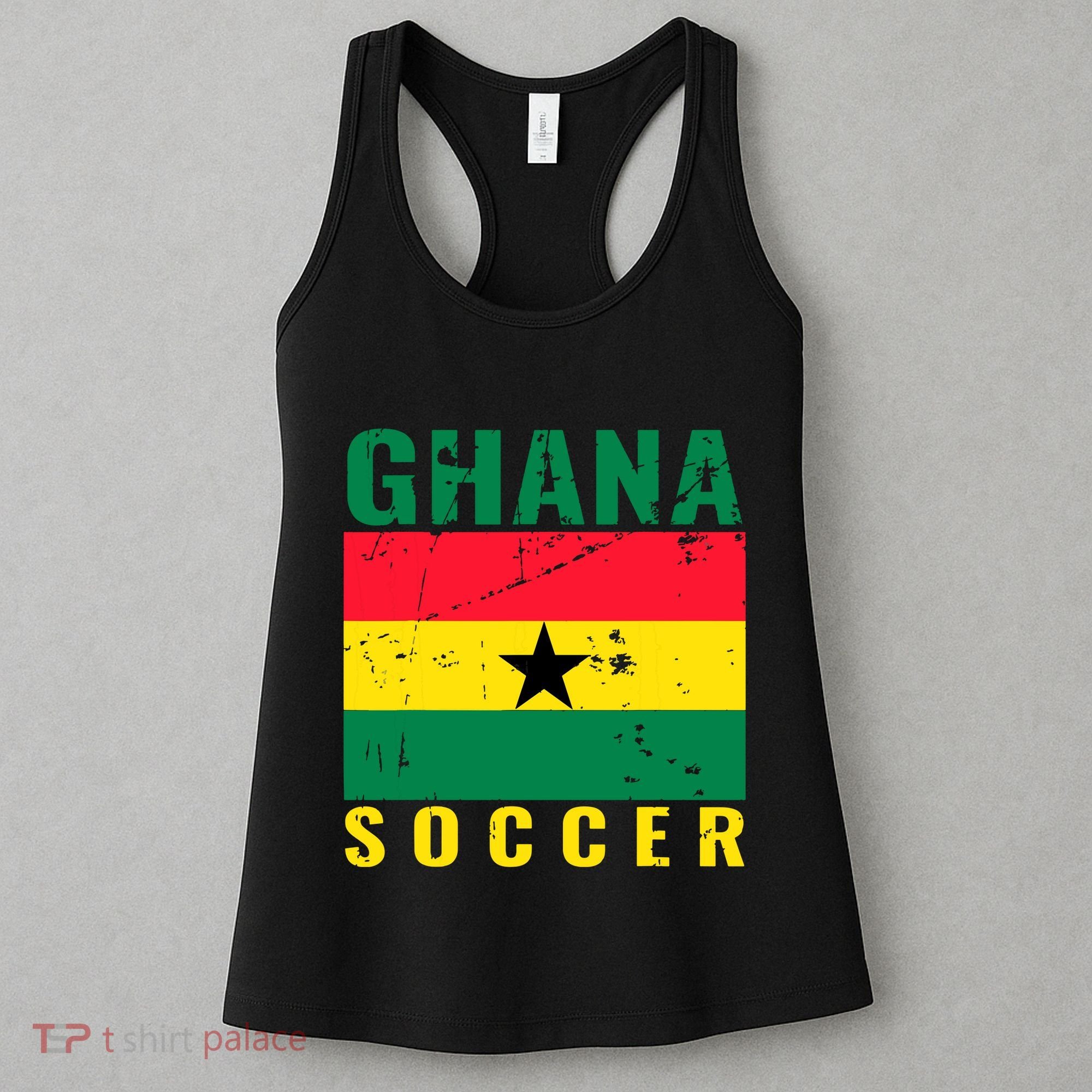 Ghana Soccer Ghana Flag T Women's Tank Top