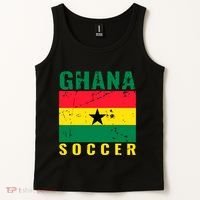 Ghana Soccer Ghana Flag T Tank Top thumb 2
