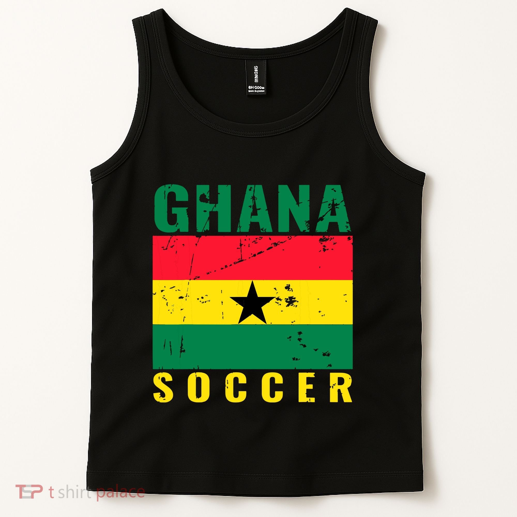 Ghana Soccer Ghana Flag T Tank Top