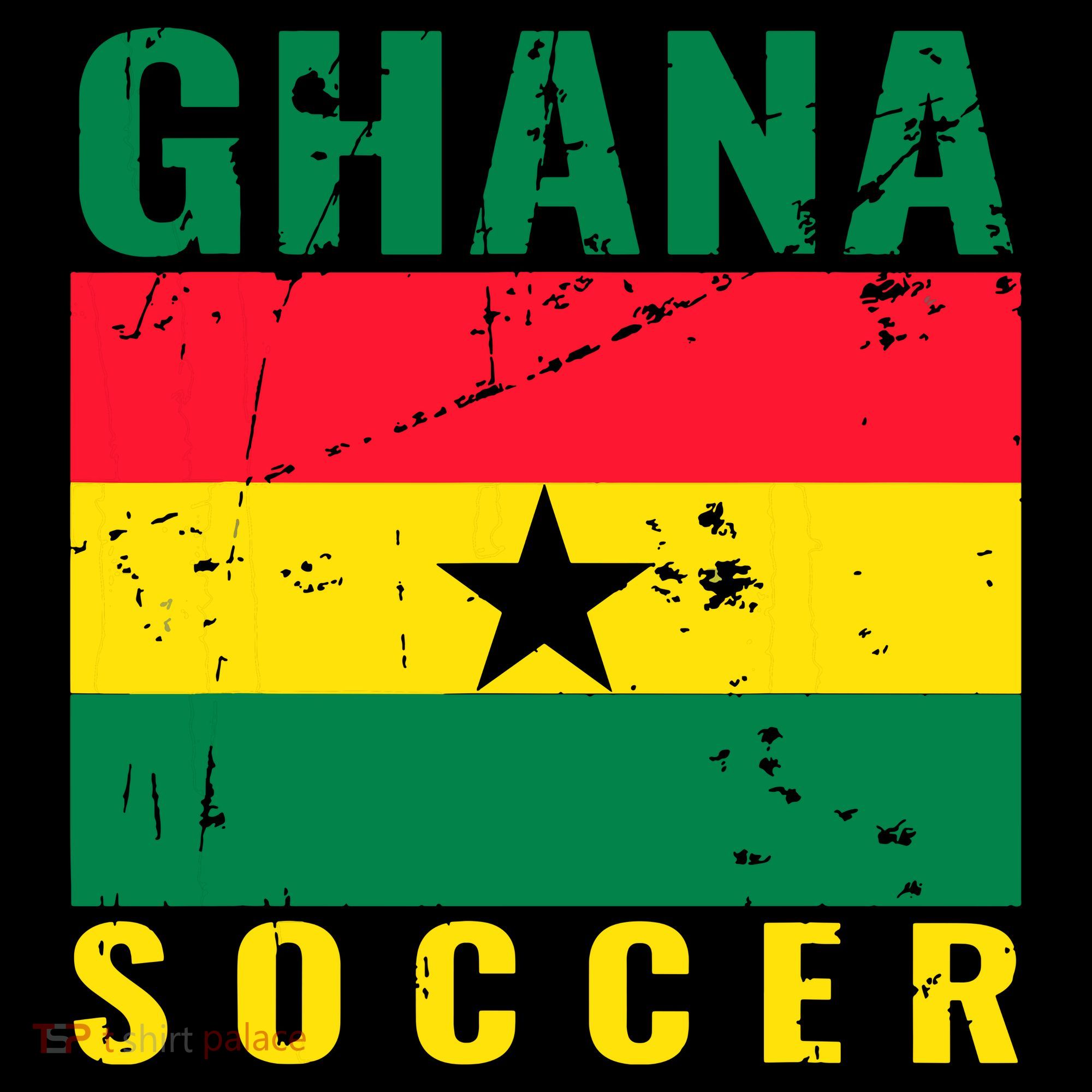 Ghana Soccer Ghana Flag T Tank Top