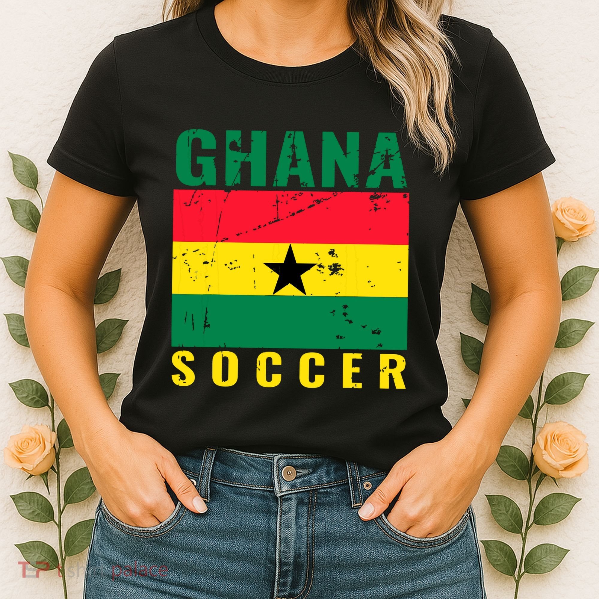 Ghana Soccer Ghana Flag T Women's T-Shirt