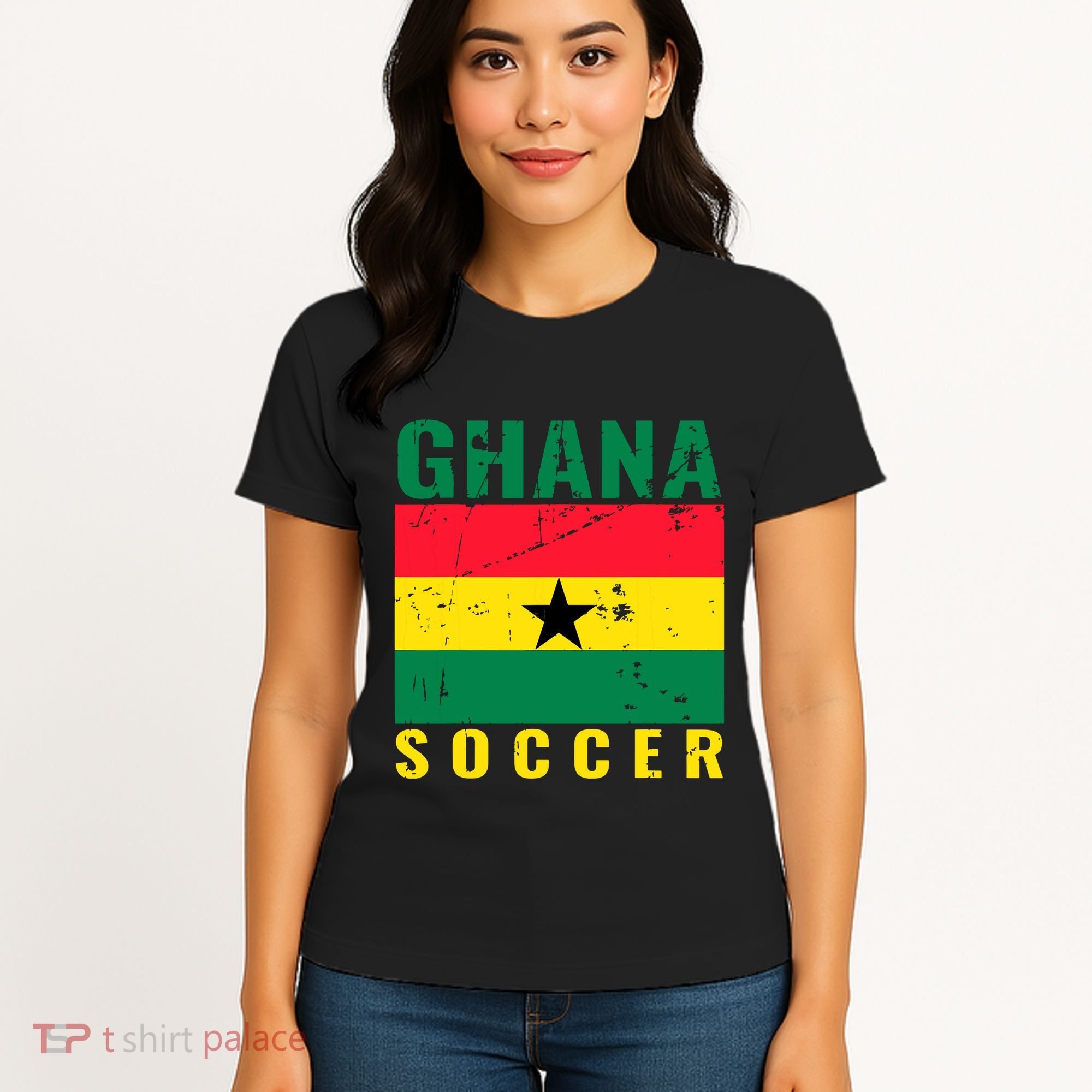 Ghana Soccer Ghana Flag T Women's T-Shirt