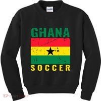 Ghana Soccer Ghana Flag T Kids Sweatshirt thumb 0