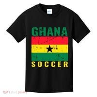 Ghana Soccer Ghana Flag T Kids T-Shirt thumb 0