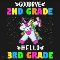 Goodbye Second Grade Hello Third Grade Doggie Tank thumb 4