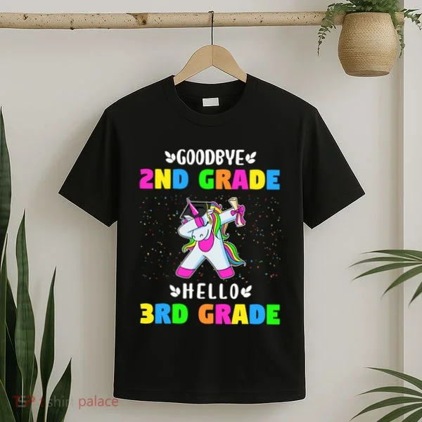 Goodbye Second Grade Hello Third Grade T-Shirt