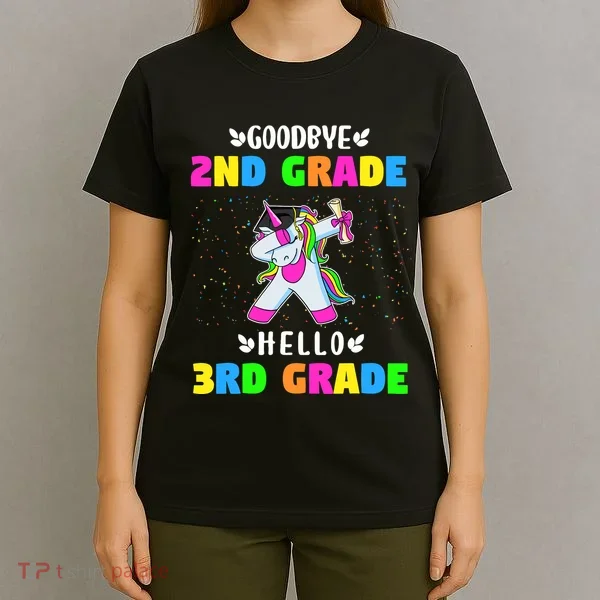 Goodbye Second Grade Hello Third Grade T-Shirt