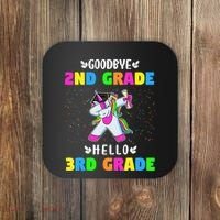 Goodbye Second Grade Hello Third Grade Coaster thumb 0