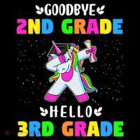 Goodbye Second Grade Hello Third Grade Coaster thumb 2