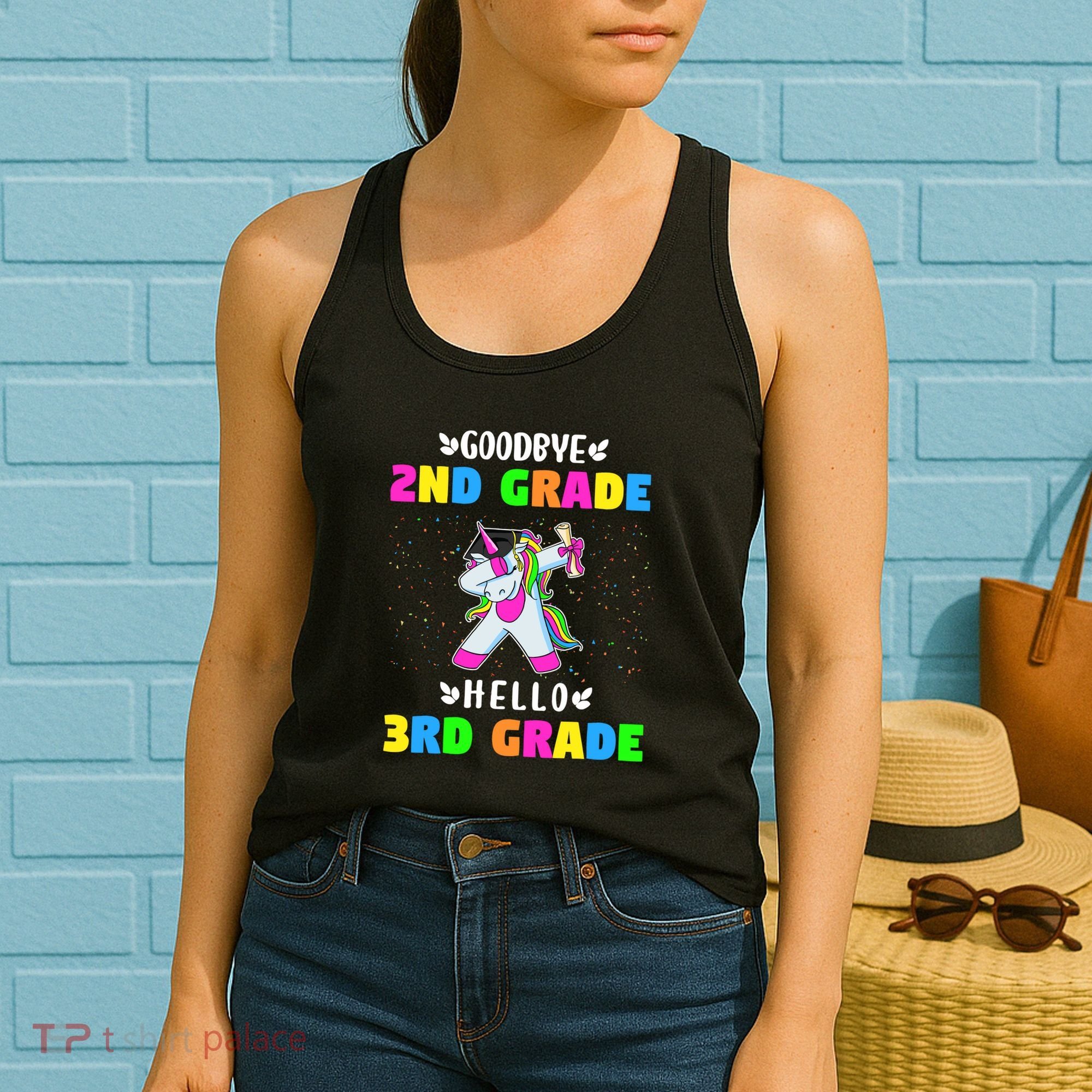 Goodbye Second Grade Hello Third Grade Women's Tank Top