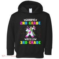 Goodbye Second Grade Hello Third Grade Toddler Hoodie thumb 0
