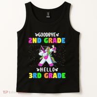Goodbye Second Grade Hello Third Grade Tank Top thumb 2