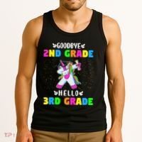 Goodbye Second Grade Hello Third Grade Tank Top thumb 3