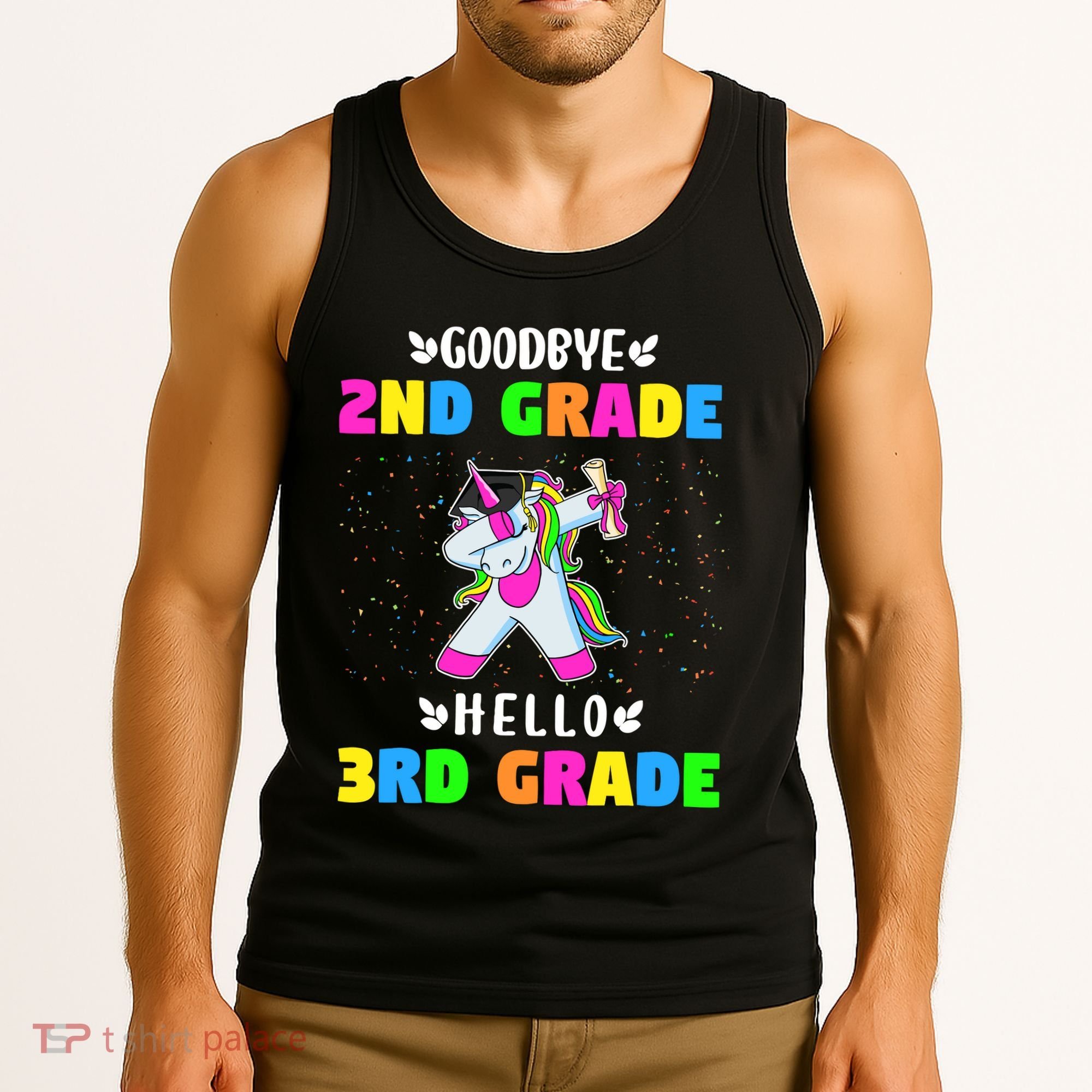 Goodbye Second Grade Hello Third Grade Tank Top