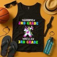 Goodbye Second Grade Hello Third Grade Tank Top thumb 4