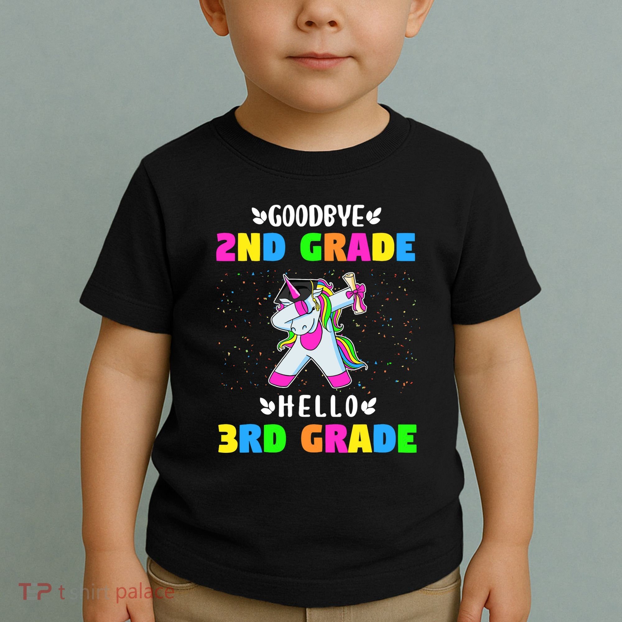Goodbye Second Grade Hello Third Grade Toddler T-Shirt