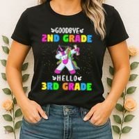 Goodbye Second Grade Hello Third Grade Women's T-Shirt thumb 2