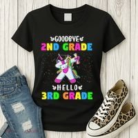 Goodbye Second Grade Hello Third Grade Women's T-Shirt thumb 3