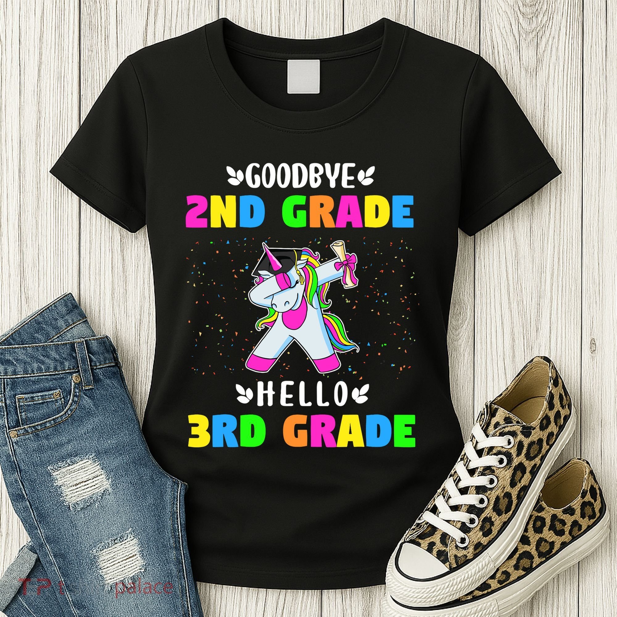 Goodbye Second Grade Hello Third Grade Women's T-Shirt