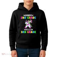 Goodbye Second Grade Hello Third Grade Kids Hoodie thumb 4