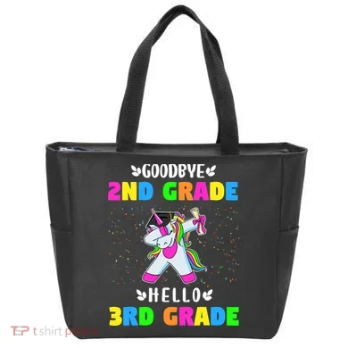 Goodbye Second Grade Hello Third Grade Tote Bag