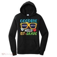 Graduation Shirt Goodbye Kindergarten Hello 1st Grade School Women's Hoodie thumb 0