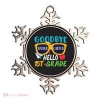 Graduation Shirt Goodbye Kindergarten Hello 1st Grade School Ornament thumb 0