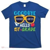Graduation Shirt Goodbye Kindergarten Hello 1st Grade School T-Shirt thumb 0