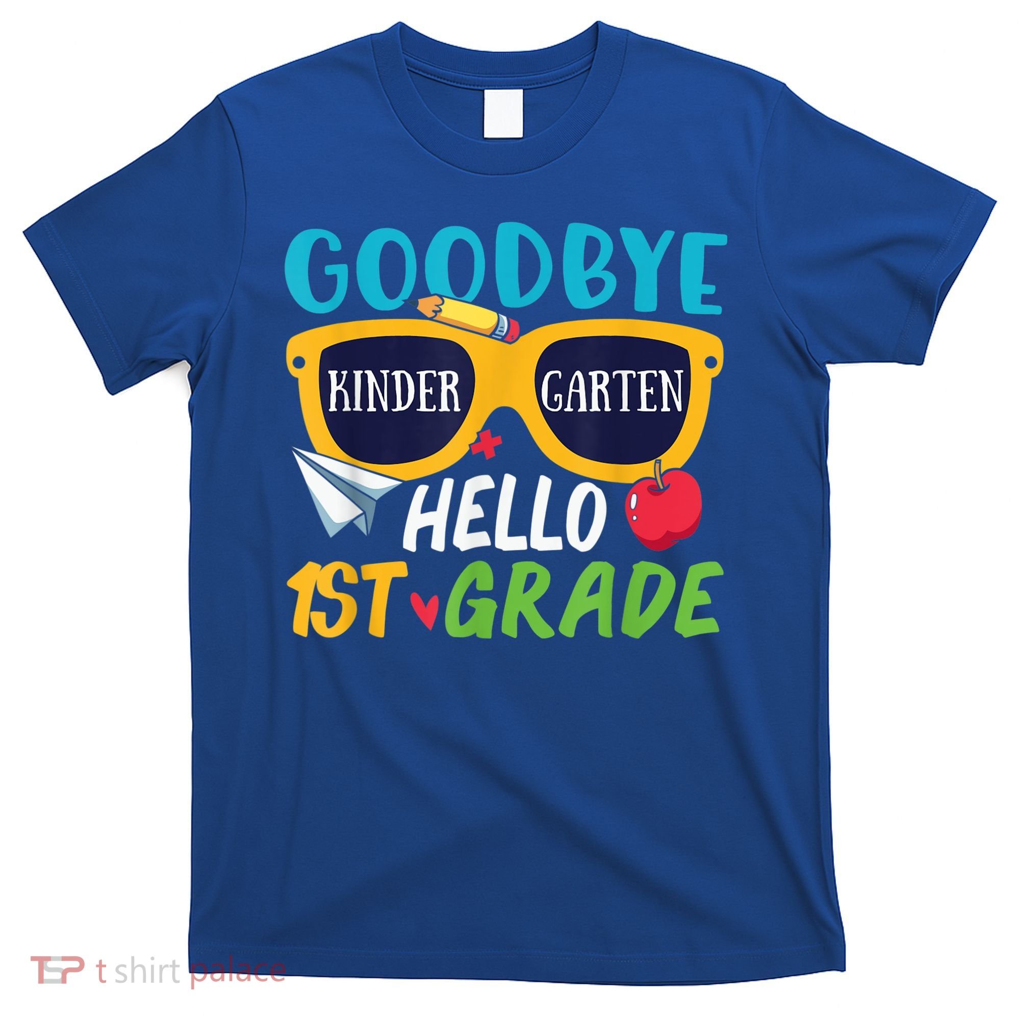Graduation Shirt Goodbye Kindergarten Hello 1st Grade School T-Shirt