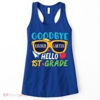 Graduation Shirt Goodbye Kindergarten Hello 1st Grade School Women's Tank Top thumb 0