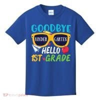 Graduation Shirt Goodbye Kindergarten Hello 1st Grade School Kids T-Shirt thumb 0