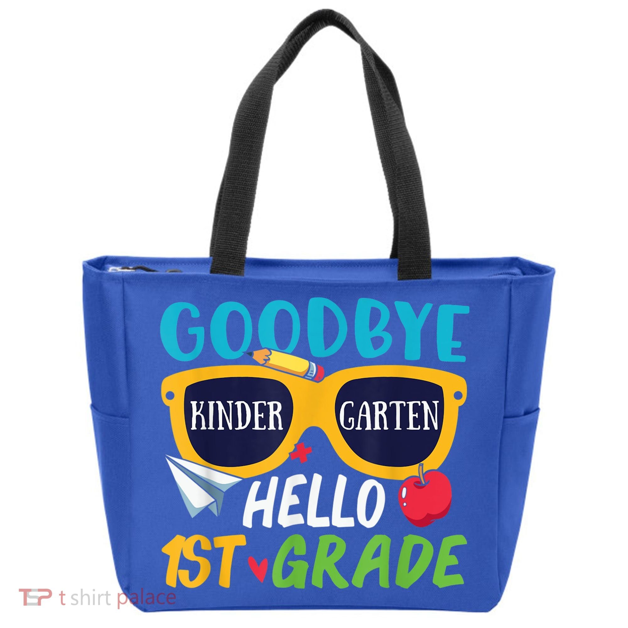 Graduation Shirt Goodbye Kindergarten Hello 1st Grade School Tote Bag
