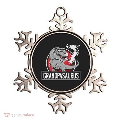 Grandpasaurus Smoking Grandpa Trex Funny Ornament