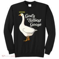 God's Silliest Goose God's Silliest Goose Duck Funny Sweatshirt thumb 0
