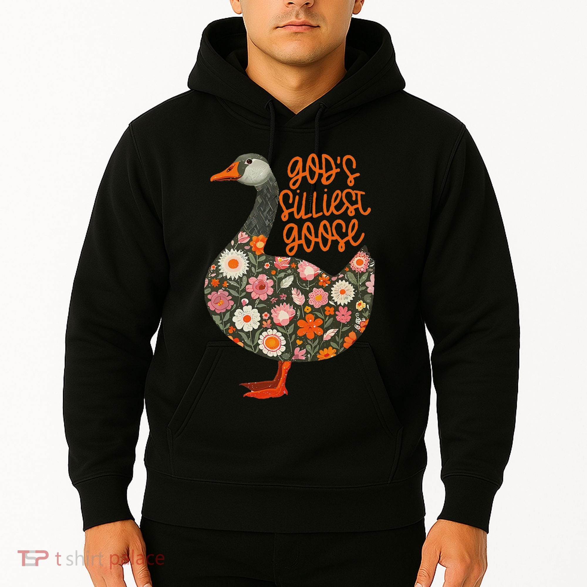 GodS Silliest Goose Apparel Hoodie